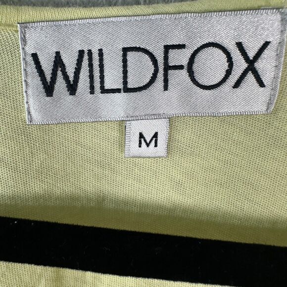 Wildfox Yellow Pink Shell Sleeveless Tank Top Size Medium - Picture 7 of 7